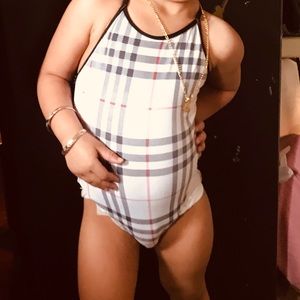 Burberry bathing suit